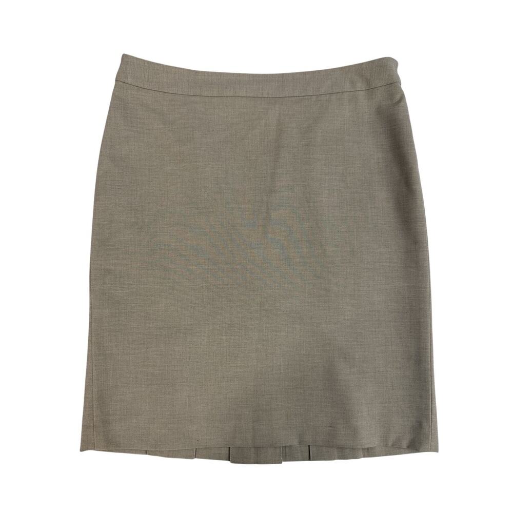 Ann Taylor Loft Womens Lined Side Zipper Skirt size 8